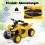 6V Kinder Elektro-Quad mit LED-Scheinwerfern, 18-36 Monate 2