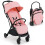 Poussette de voyage pliable avec dossier inclinable et réglable 2