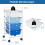 4-Drawer Rolling Storage Cart with Removable Bins 2