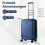 Expandable 20"" Lightweight PC Hardshell Luggage with USB Port 2