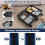 Expandable 20"" Lightweight PC Hardshell Luggage with USB Port 4