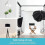 2 λαμπτήρες 85W 5500K CFL Daylight Spiral Softbox σε υποδοχή E27 για φωτισμό φωτογραφικού σ 4