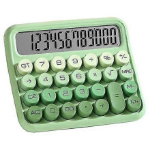 (vaaleanpunainen) Suuri laskin, äänetön, 12 numeroa, isot painikkeet, suuri LCD-näyttö, liukuväri, mekaaninen kytkin, kirjanpitäjän toimisto