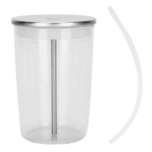Para cafetera Yourui Jura, jarra de leche de vidrio, espumador de leche HP3/1/2, accesorios para ENA8 Z6 X3 X7