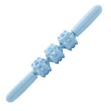 Rullo massaggiante muscolare a 3 sfere, massaggiatore anticellulite, massaggiatore per tessuti profondi e fasce muscolari tese, gambe, schie