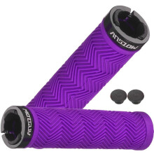 Puños de manillar de bicicleta de goma suave para bicicleta de montaña, funda protectora a prueba de polvo para manillar de bicicleta.
