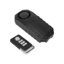 Alarma para bicicleta de 113 dB, antirrobo, para bicicletas y motocicletas, con control remoto inalámbrico por vibración.