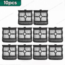 (Lot de 12) Pièces de rechange pour balai balai aspirateur Rowenta X-Clean 10 et Tefal X-Clean 10 : brosse rotative et filtre HEPA