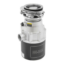 Diúscóir Bruscair Cistine Leictreach 560W 1.15L le Lasc Aeir Mionghearrthóir Dramhaíola Bia Cistine Próiseálaí Bruscair Turbocharg