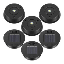 stk. solcellelamper reservedele top 7 lumen solcellelygte dele LED solpanel lanterne låg lys