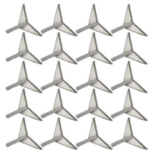 (4,5 cm) 20 clous triangulaires portables pour pneus de voiture - de bonne qualité