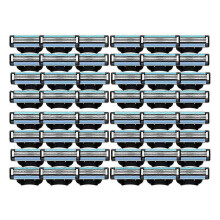 48 stuks Mach 3 scheermesjes voor mannen, vervangende mesjes voor handmatig scheermes