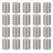 (8 x 2 mm) SQLX Neue 100 Stück superstarke Neodym-Magnete, Mini-Größe, runde Form, Industriemagnete für Werbetafeln in Hongkong