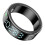 (Klar sort størrelse 11) SR08 digitalt display smart ring søvntracker blodilt pulsmåler ring (magnetisk kabel 1