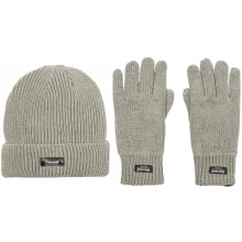 (Mink) Boardmans Thinsulate Chantelle Beanie with Matching Gloves
