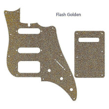 (Flash Golden) Custom Gitarrenteile – Für uns ein Set 6-saitige James Tyler Gitarren-Schlagbrett und Rückplatte, mehrfarbige Optionen