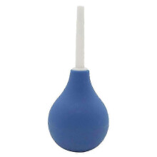 (Blau-160ml) 90ml Schwarzer Gummi-Duschballon für komfortable Einlaufreinigung für Männer und Frauen_js18