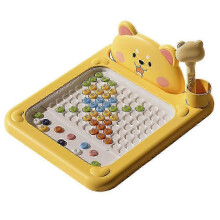 (Shiba Inu-liten) Magnetisk tegnebrett for barn, trygt og solid, reisevennlig design, perfekt for førskoleutdanning, småbarn_lsmpk