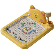 (Shiba Inu - Stor) Tegneseriemagnetisk tegnebrett for barn Trygt, robust, reisevennlig design Perfekt for førskoleutdanning_lsmpk