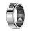 (Klar sølv størrelse 12) SR08 digital display smart ring søvntracker blodilt pulsmåler ring (magnetisk kabel 2