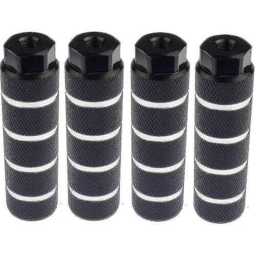 (μαύρο) 2 ζευγάρια μανταλάκια ποδηλάτου από κράμα αλουμινίου, πίσω μανταλ