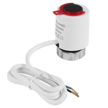 230V normaal gesloten NC M30x1,5mm elektrische thermische actuator voor vloerverwarming TRV thermostatische radiatorklep