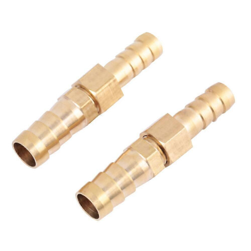 Messingfitting Slangestangsreduktion Reduktionspropforbindelse (8mm-12mm 2 stk.) 2