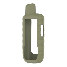 Cás Cosanta Silicone Solúbtha (Glas Fluaraiseach) do Ríomhaire Rothaíochta GPSMAP 66i 67i, Nascleanúint Rothar, Uiscedhíonach, Gre