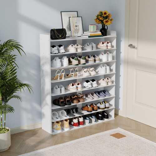 Living And Home (8-Tier, 102cm W) Modern Shoe Rack for Entryway
