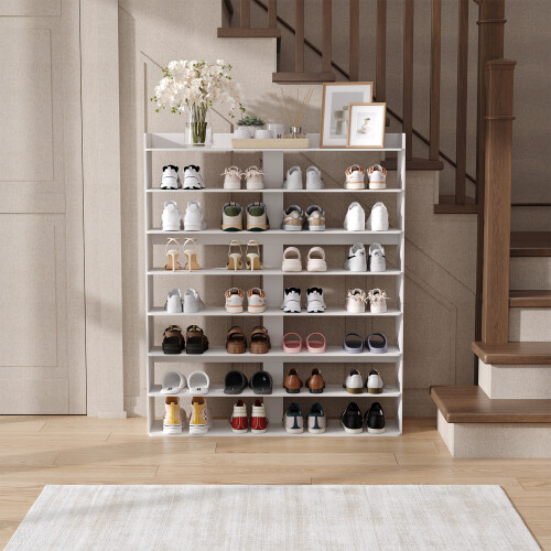 Living And Home (8-Tier, 102cm W) Modern Shoe Rack for Entryway 1