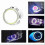 Κιτ φώτων ημέρας LED (Μπλε του πάγου-110MM) για αυτοκίνητα και μοτοσικλέτες, πρ 2