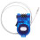 Lucchetto per sci e snowboard, antifurto, protezione di sicurezza compatta, blu, 1 set 3