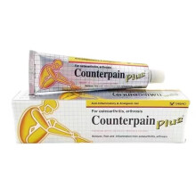 Muscle pain relief plaster for bruises, sprains and lower back pain (heat-type), strong formula