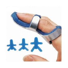 Finger Splint, Corrector, Aluminium Finger Brace, for Post-Injury Rehabilitation (Set of 3 – Size L)