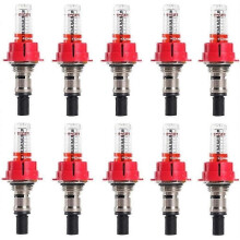 10 stuks verdeelstukdebietmeter voor vloerverwarming, visuele debietregelaar voor vloerverwarmingssystemen (1/2)