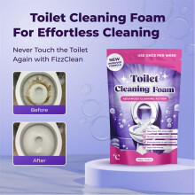 (105g) FizzClean Toilet Cleaner, Fresh Scent, Removes Stains & Prevents Buildup, Eliminates Odors, Disinfects, 500ml