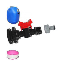 Suitable for 1000-litre IBC tanks, S60x6 adaptor valves and 3/4-inch taps (taps only)