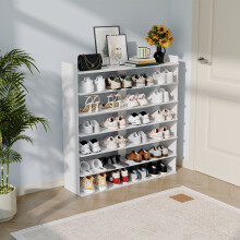 (7-Tier, 102cm W) Modern Shoe Rack for Entryway