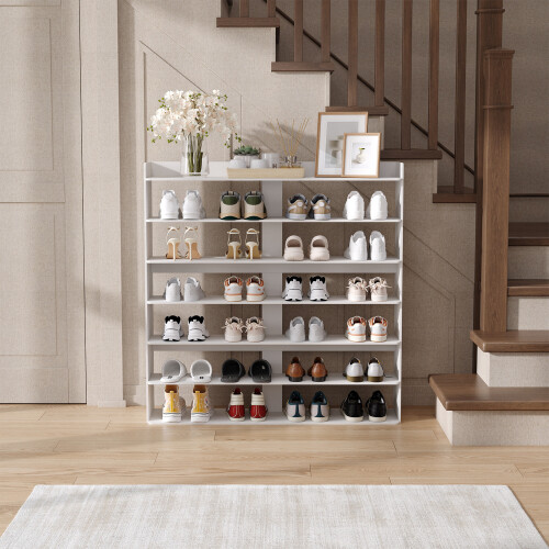 Living And Home (7-Tier, 102cm W) Modern Shoe Rack for Entryway 1