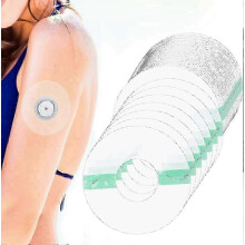 Verpakking van 60 waterdichte Freestyle Libre 2 sensorcovers (exclusief sensoren).