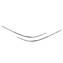 Embellecedor cromado inferior del parachoques delantero izquierdo y derecho para Mercedes Benz Clase CLK W209 2002-2009