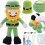 (dark green) DIY Crochet Kit for Beginners, Complete Hand Knitting Supplies with Tools & Tutorial, Creative Doll Making Craft Set for Home Decor Gift 1