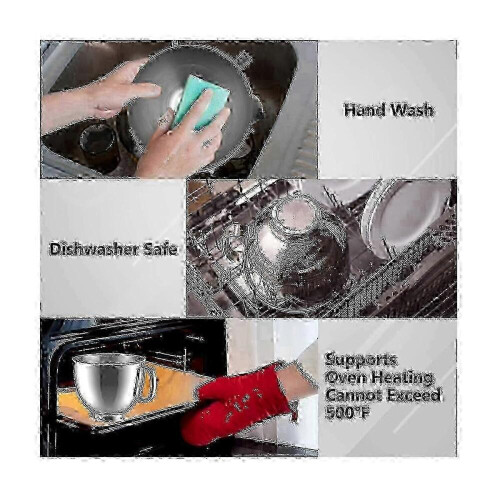 Κατάλληλο για μίξερ Kitchenaid Classic & Artisan Series 4,5-5 Qt με ανακλινόμενη κεφαλή, μπο 2