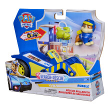 Paw Patrol Search & Rescue Rubble Rescue Bulldozer Vehicle with 2 Figures