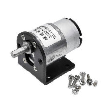 (30RPM, 12V) Jgb37-520 12v 24v High Torque Gear Box Electric Motor New Gearmotor 5/10/20/30/45/60/100/200/300/600