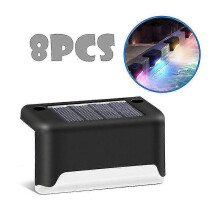 (8PCS) 4 Pack Solar Pool Side LightsColor Changing Waterproof Light up Swimming Pool Accessories Night Ligh