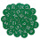 (Green, 1-100) Plastic Number Tags Engraved Numbered Tags Id Tags Key Tags Without Hole S2024123012376 1