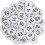 (White, 1-200) Plastic Number Tags Engraved Numbered Tags Id Tags Key Tags Without Hole S2024123012376 1