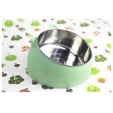 (Green) Heated Pet Bowl Winter Dog Bowl Heating Water Bowl Temperature Adjustable Heated Water Bowl For Dogs/cats/rabbits/chickens P20250110669