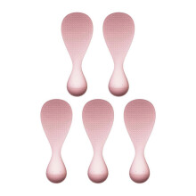 5pcs Non-Stick Rice Spoon Set, Heat-Resistant Rice Ladle for Non-Stick Cookware, Easy to Clean Desig